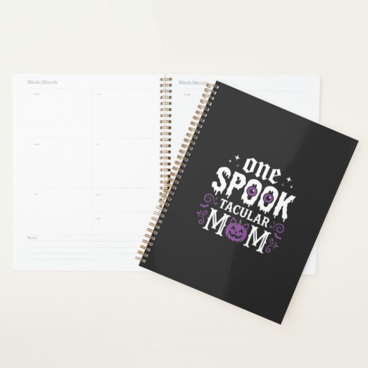 Spooktacular Moeder Halloween ontwerp_1 Planner (Display)