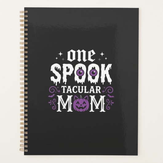 Spooktacular Moeder Halloween ontwerp_1 Planner (Voorkant)
