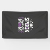 Spooktacular Moeder Halloween ontwerp_1 Spandoek (Horizontaal)