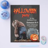 Spooktacular nacht flyer (Enkel)
