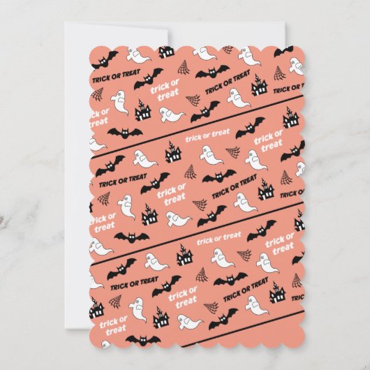 Spooktacular Oktober Halloween 1e verjaardag Kaart (Achterkant)