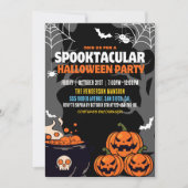 Spooktacular Party Funny Halloween Kaart (Voorkant)