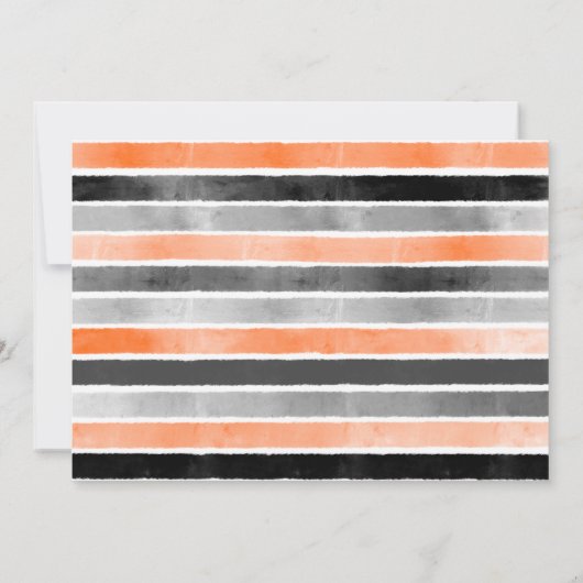 Spooktacular Party Halloween Ghost Photo Birthday Kaart (Achterkant)