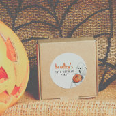 Spooktacular Party Halloween Verjaardagsgunst Ronde Sticker