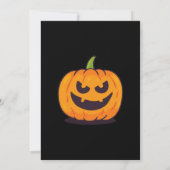 Spooktacular Pumpkin House Halloween Party Kaart (Achterkant)