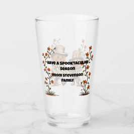 Spooktacular Pumpkin Pals Halloween Glas