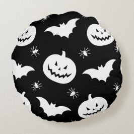 Spooktacular Round Halloween Pillow! Rond Kussen