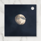 Spooktacular schattige Halloween feestuitnodiginge Bedankjes Labels (Achterkant)