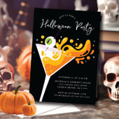 Spooktacular Sip Soiree Halloween Kaart