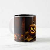 Spooktacular Sips: Halloween Mok Collectie (Voorkant links)