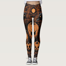 Spooktacular Style: Halloween Leggings Collectie