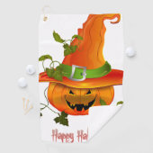 Spooktacular Swings: Halloween golfhanddoeken Golfhanddoek (Insitu)