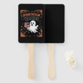 Spooktacular Teacher Halloween T-shirt Handwaaier (Voorkant en achterkant)