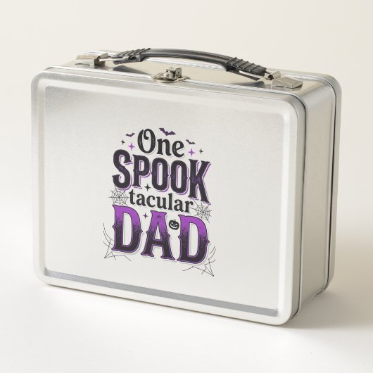 Spooktacular Vader Halloween Vintage Vector Ontwer (Voorkant)
