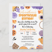 "Spooktacular Verjaardag" Halloween Verjaardagsfee Kaart (Voorkant)