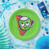 Spooktacular Zombie Halloween Plates - Green Papieren Bordje (Feest)