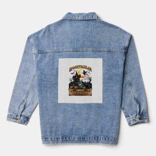 Spooktacular Zweet Sessie Spokenhuis Heks Ket Denim Jacket