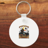 Spooktacular Zweet Sessie Spookhuis Heks Ket Sleutelhanger (Voorkant)