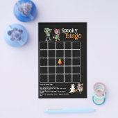 SpooktacularHalloween Bash Spooky Bingo Kaart (Enkel)