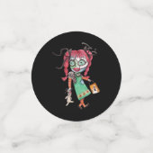 Spooktastisch Halloween-feest Confetti (Kleine voorkant)