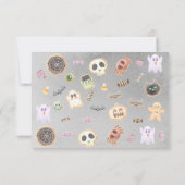 Spooktastisch kinderfeestje bedankkaart (Achterkant)