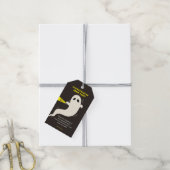Spooktastisch spookfeest cadeaulabel (Met Touw)