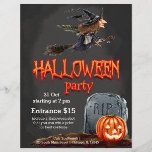 Spooktastische nacht flyer