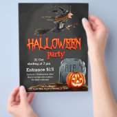 Spooktastische nacht flyer (Hand)