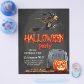 Spooktastische nacht flyer (Enkel)