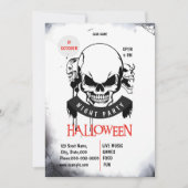 Spooktastische Nacht Griezeldag Halloweenfeest Kaart (Voorkant)