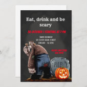 Spooktastische nacht kaart (Voorkant / Achterkant)