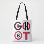 Spooktekst Tote Bag (Voorkant)