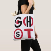 Spooktekst Tote Bag (Dichtbij)