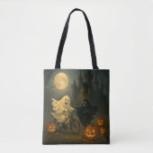 Spooktocht Boodschappentas Tote Bag (Voorkant)