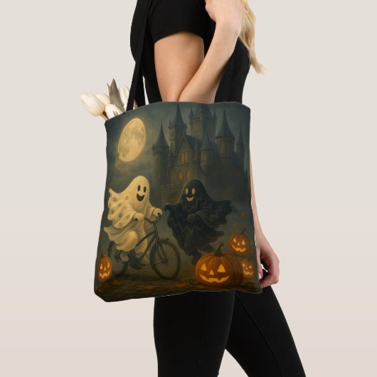 Spooktocht Boodschappentas Tote Bag (Dichtbij)
