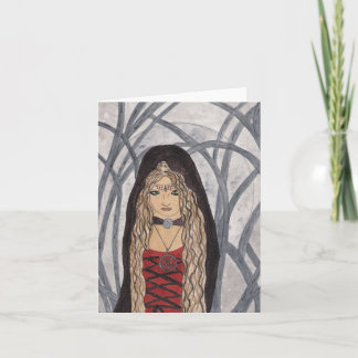 Spookuur Notecard Kaart