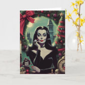 Spookvakantie Kaart (Gele Bloem)