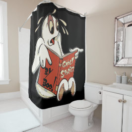 Spookverhalen Halloween douchegordijn