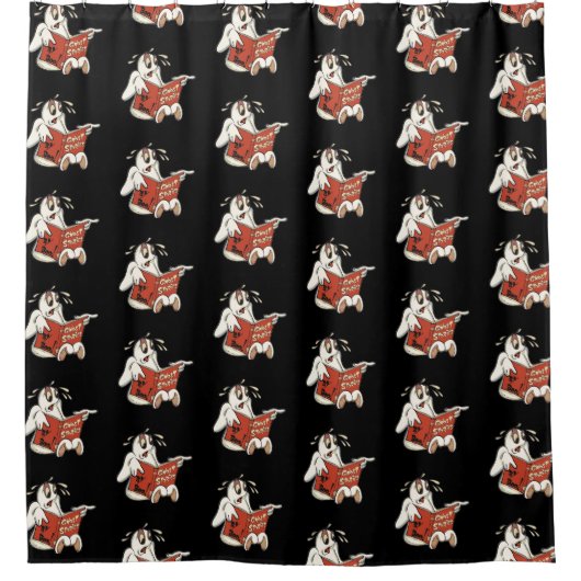 Spookverhalen Halloween douchegordijn (Voorkant)
