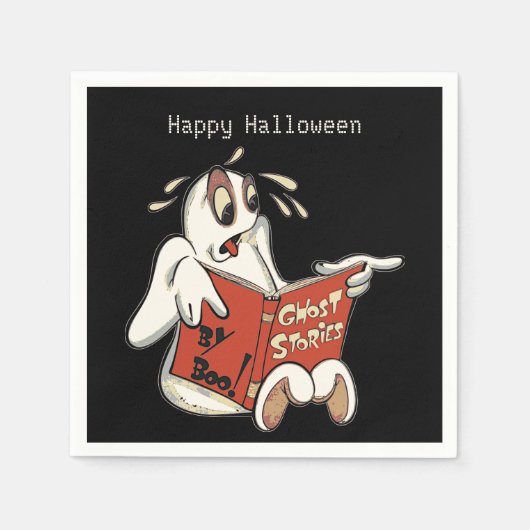 Spookverhalen Halloween servetten (Voorkant)