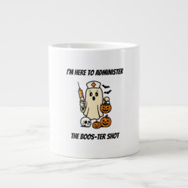 Spookverpleegster Halloween Grafisch Grote Koffiekop