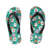spookvloed kinder teenslippers (Voetbed)