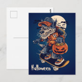 Spookwolf Briefkaart (Voorkant / Achterkant)