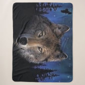 SPOOKWOLF SHERPA DEKEN (Voorkant)