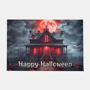 spookwoning Happy Halloween Deurmat