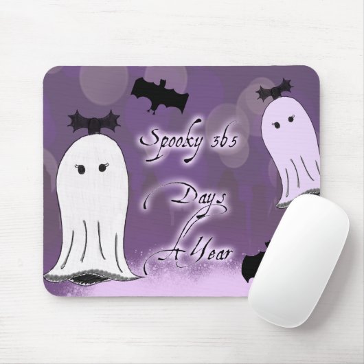 Spooky 365 dagen per jaar Mousepad Muismat (Met muis)