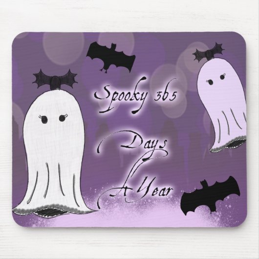 Spooky 365 dagen per jaar Mousepad Muismat (Voorkant)