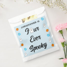 Spooky 4e verjaardag bedankzakje