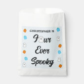 Spooky 4e verjaardag bedankzakje (Voorkant)
