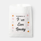 Spooky 4e verjaardag bedankzakje (Voorkant)